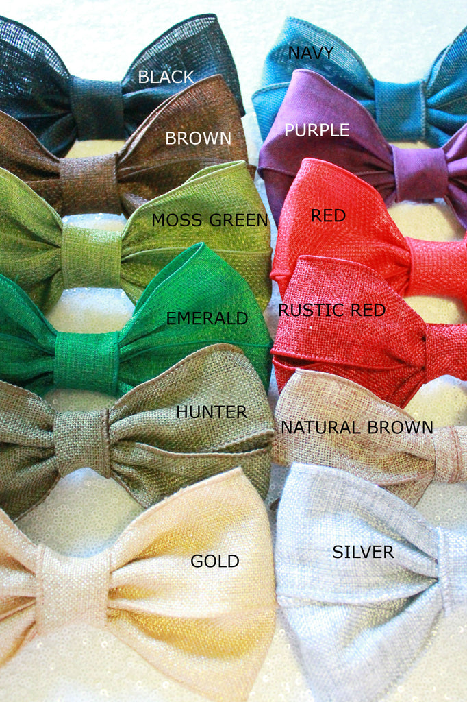 Burlap Christmas Stockings for Dogs - happy claude