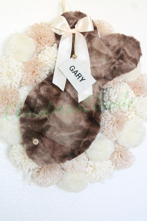 Brown Cat Fur Stockings Personalized - happy claude